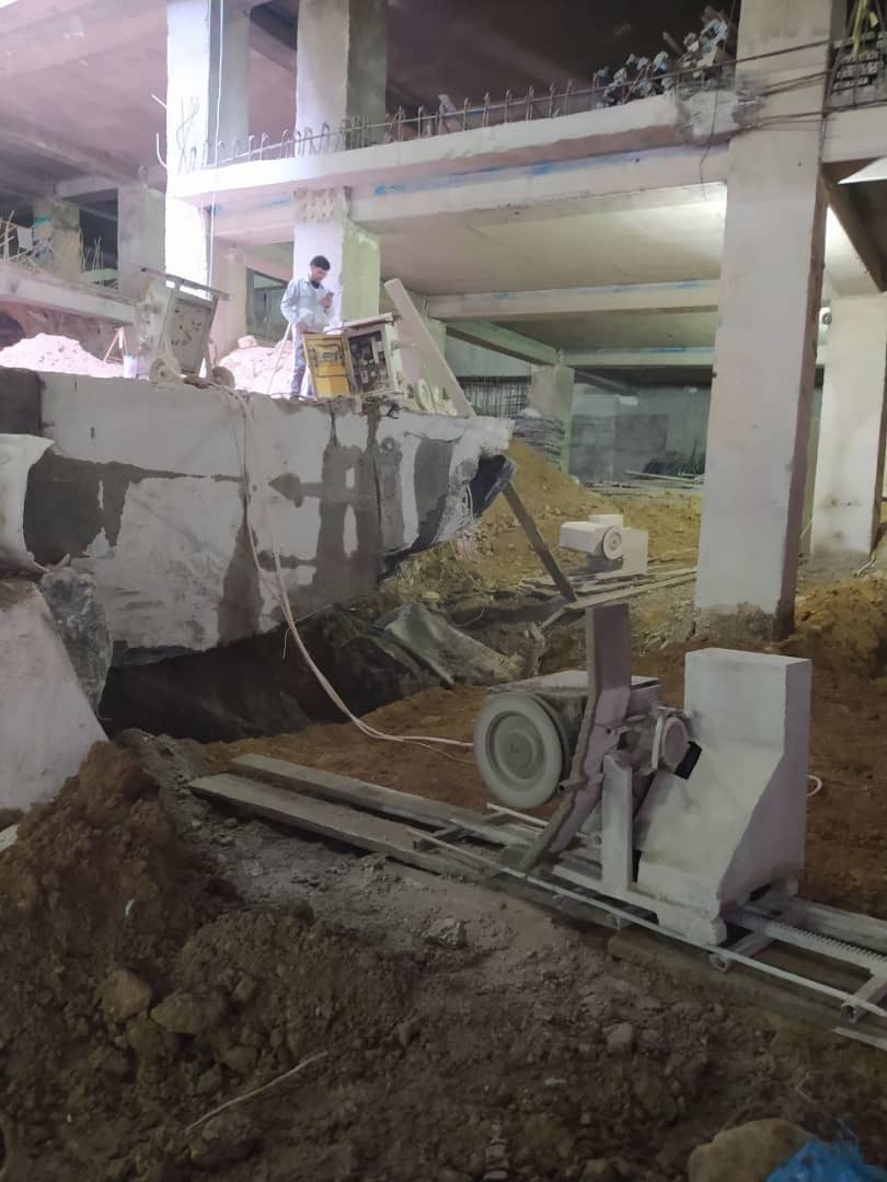 برش بتن سیمی